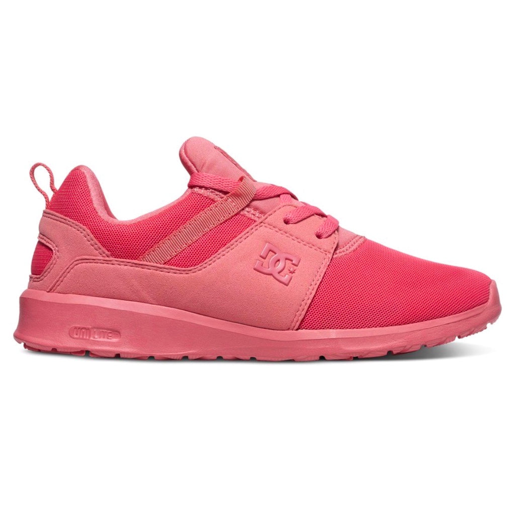 DC SHOES HEATHROW DESERT PINK LADIES TRAINERS