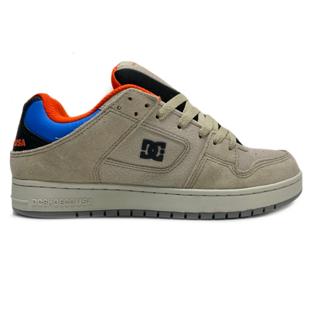 DC SHOES MANTECA SE LIGHT CAMEL TRAINERS (UK 9)