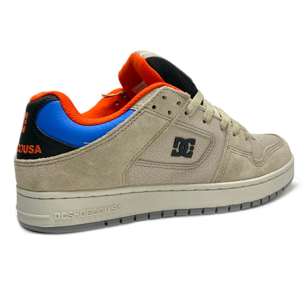DC SHOES MANTECA SE LIGHT CAMEL TRAINERS (UK 9)
