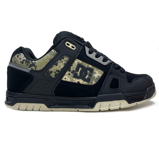DC SHOES STAG BLACK GREY BROWN TRAINERS