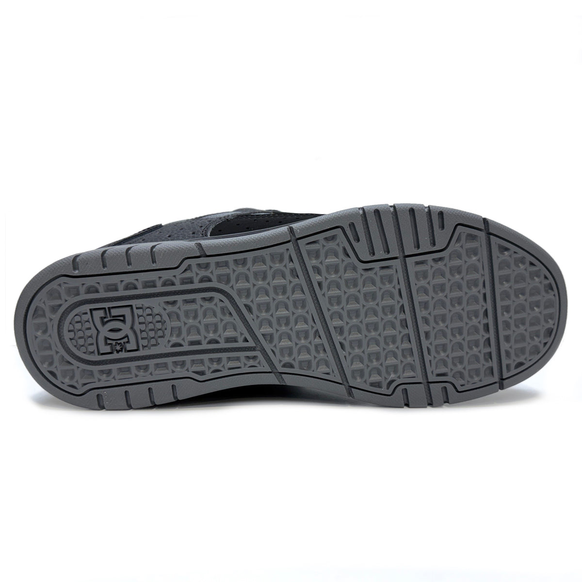 DC SHOES STAG BLACK GREY LIME TRAINERS