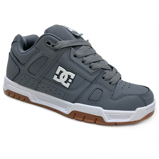 DC SHOES STAG GREY GUM TRAINERS