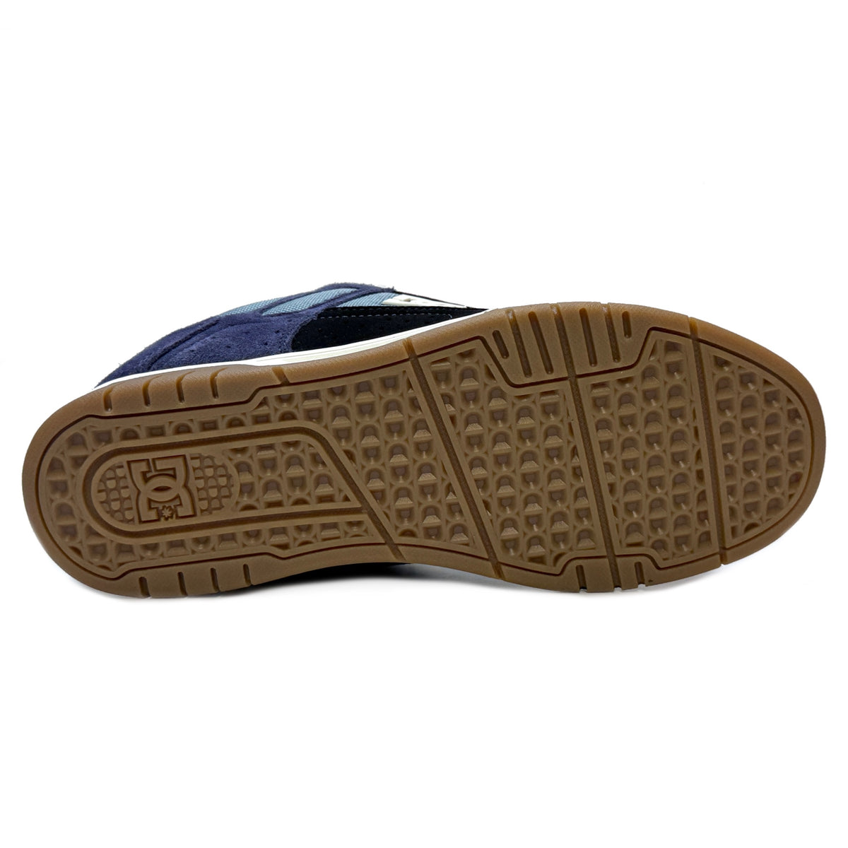 DC SHOES STAG NAVY BLUE WHITE TRAINERS