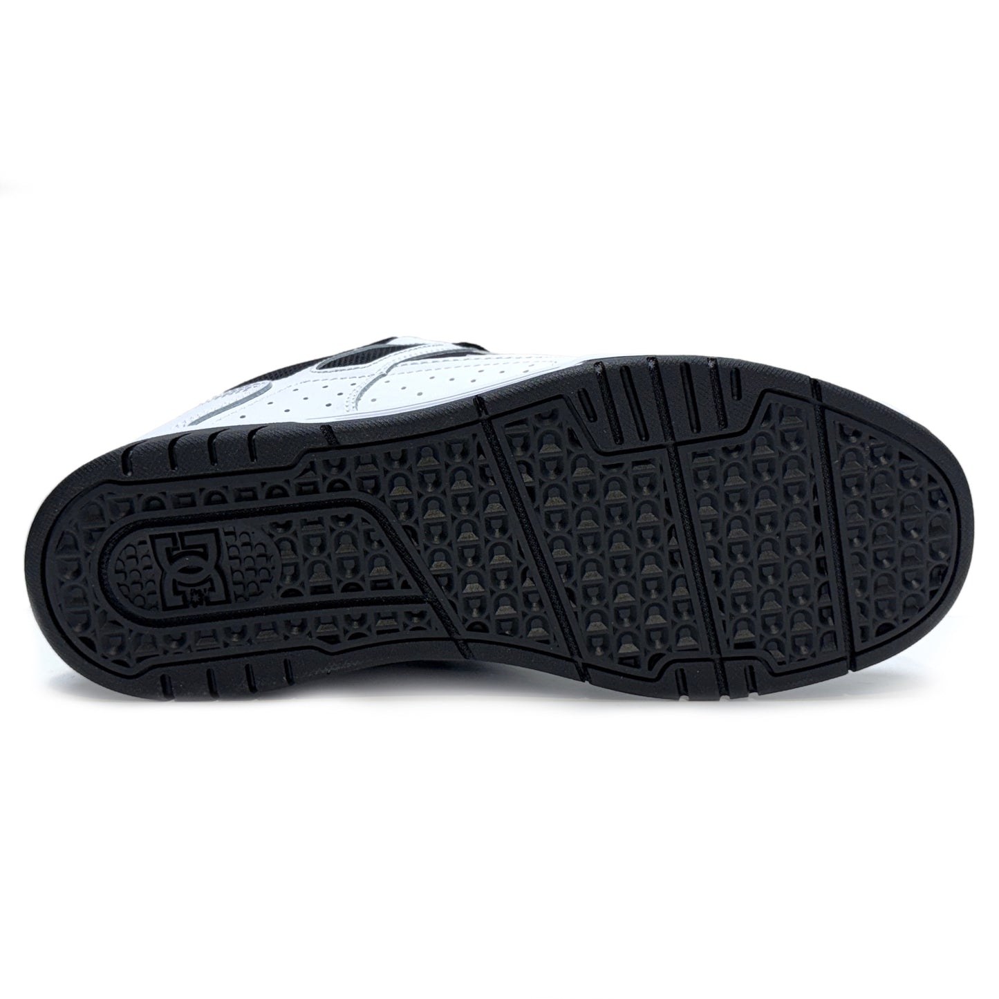 DC SHOES STAG WHITE BLACK TRAINERS