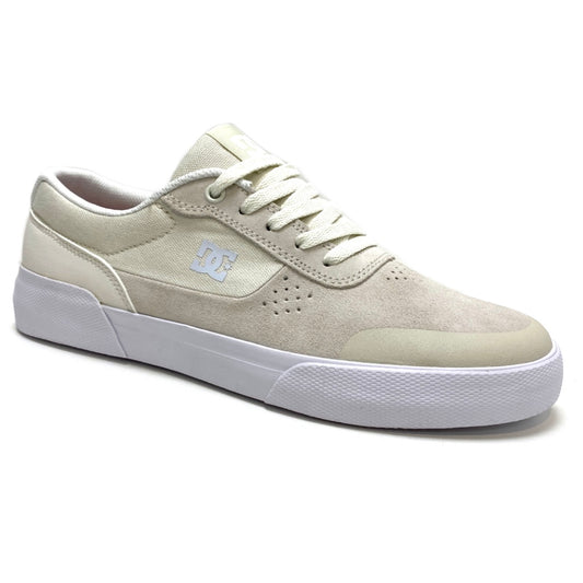DC SHOES SWITCH PLUS S WHITE TRAINERS
