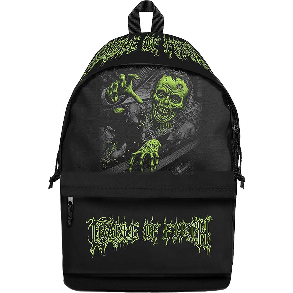 CRADLE OF FILTH CARTOON ZOMBIES DAYPACK BACKPACK - ROCKSAX