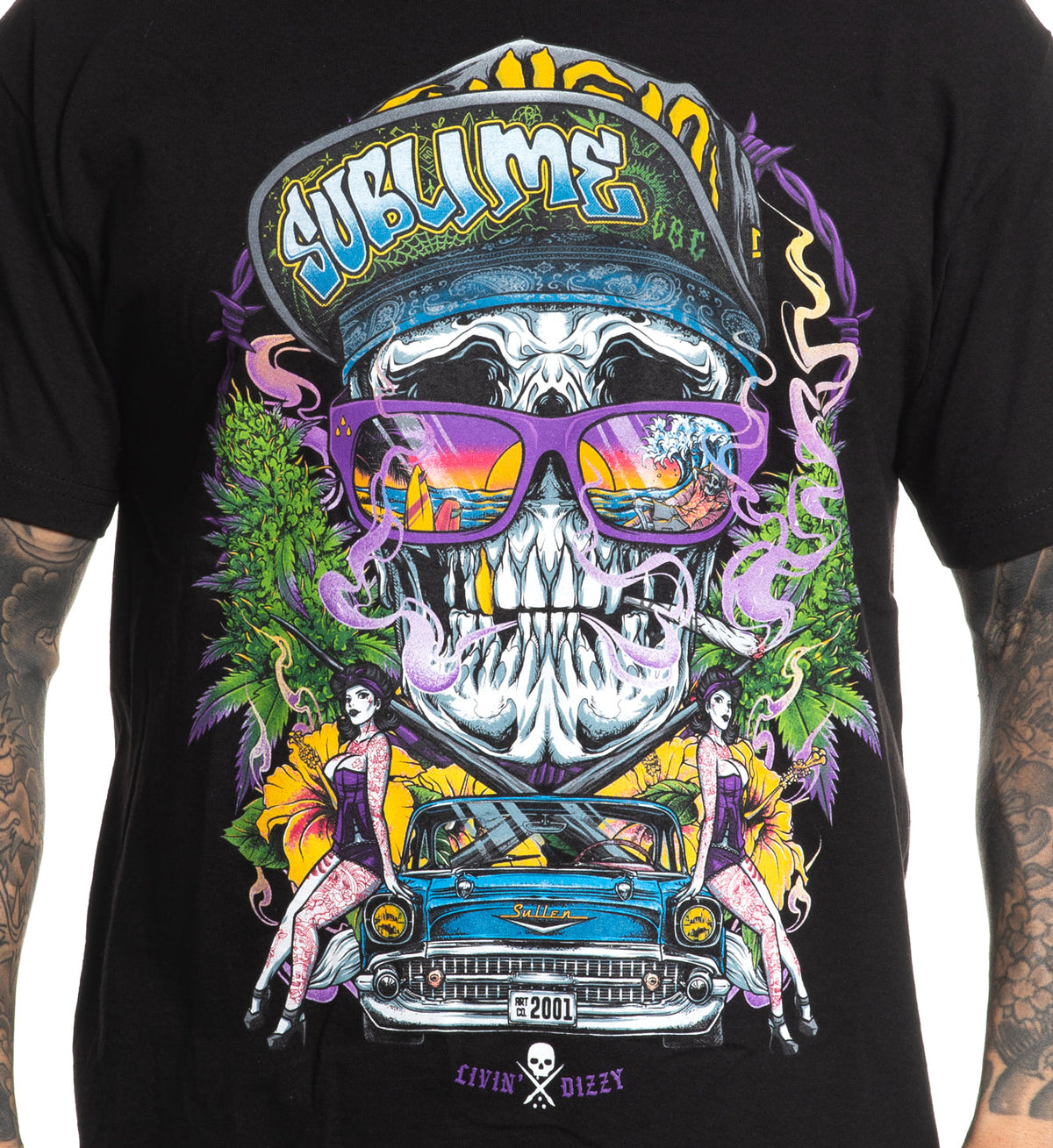 SULLEN CLOTHING SUBLIME SHADE STANDARD T-SHIRT