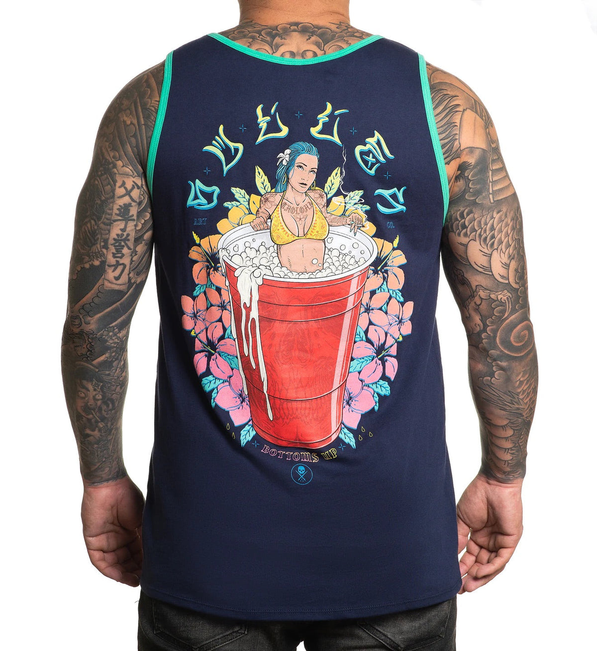 SULLEN CLOTHING SOLOHA TANK VEST T-SHIRT (M)