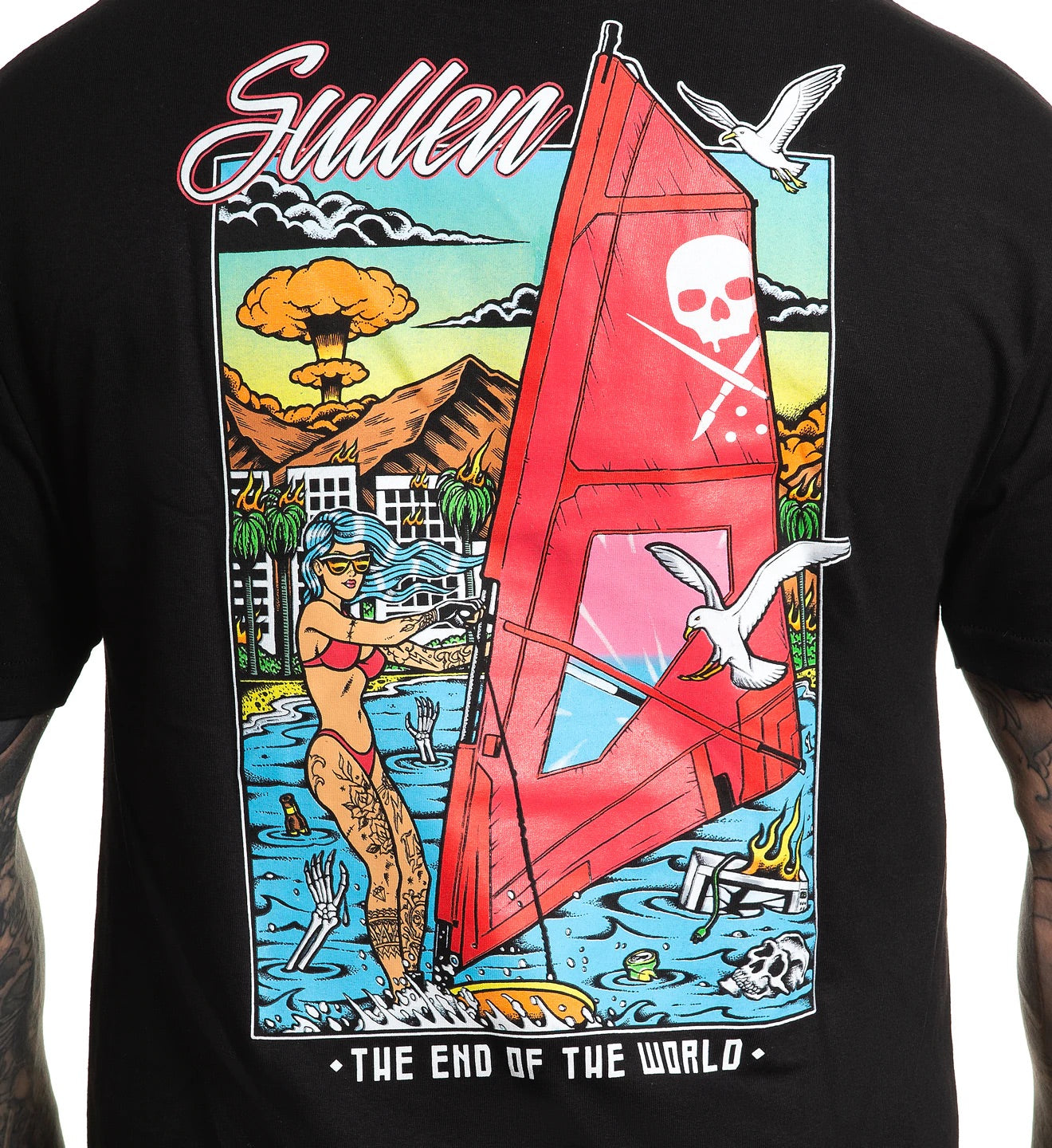 SULLEN CLOTHING WORLDS END STANDARD T-SHIRT