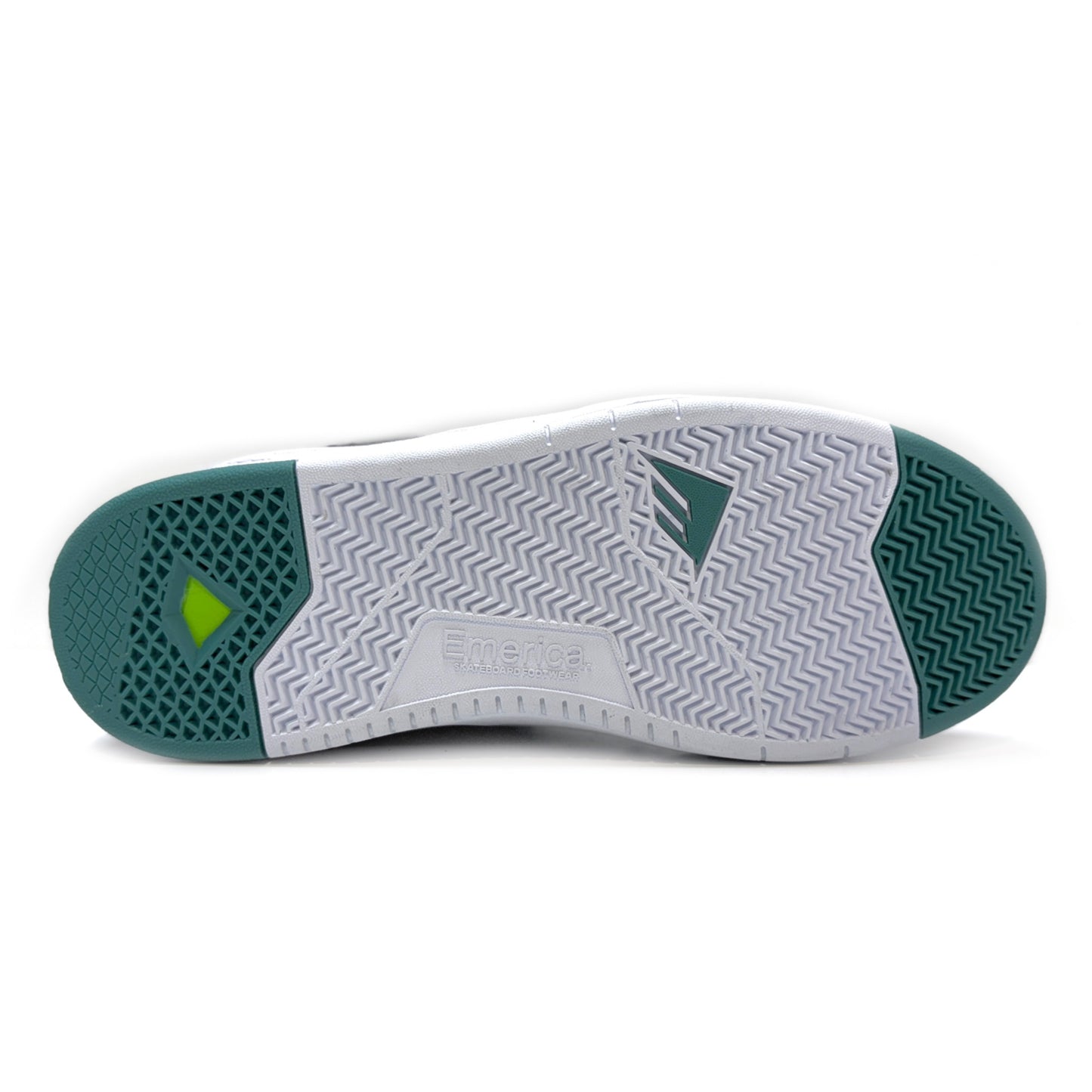 EMERICA MUTE BLACK & WHITE TRAINERS