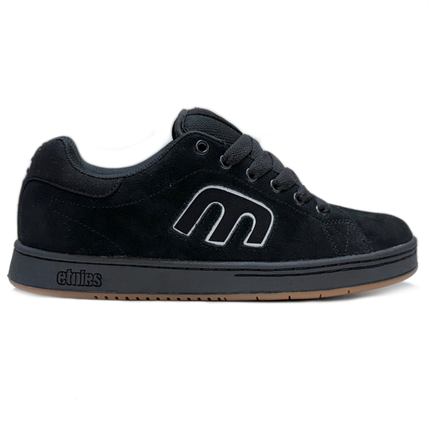 ETNIES CALLICUT BLACK & WHITE TRAINERS