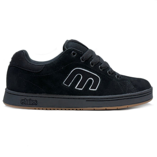 ETNIES CALLICUT BLACK & WHITE TRAINERS