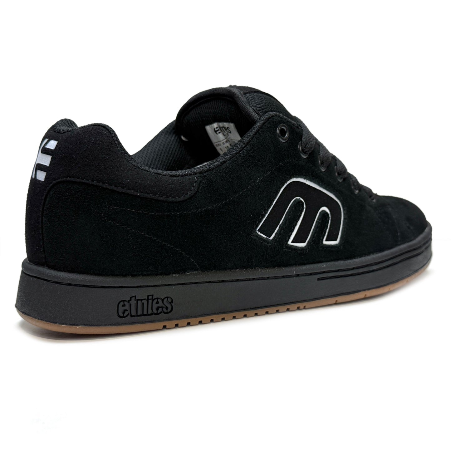ETNIES CALLICUT BLACK & WHITE TRAINERS
