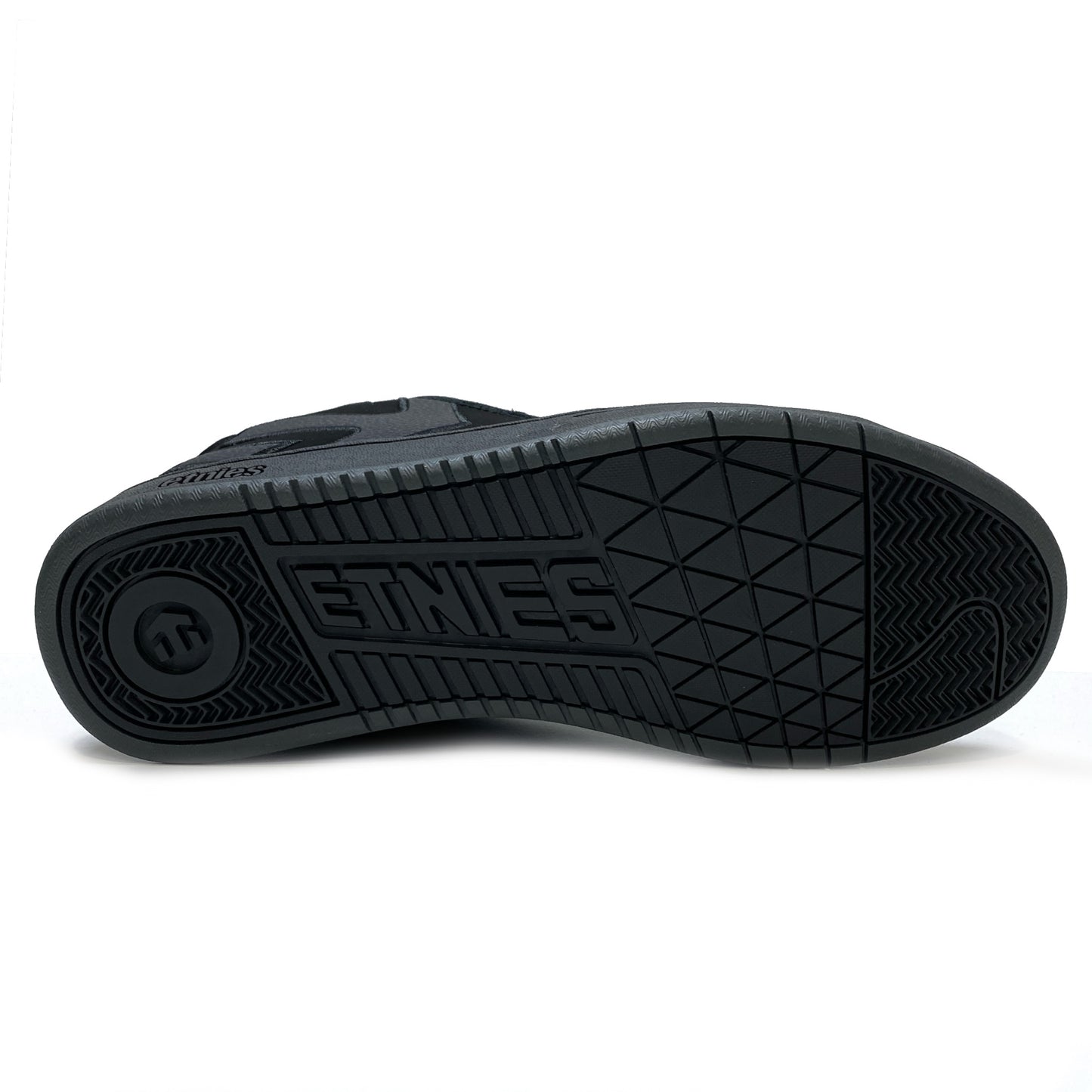 ETNIES FADER BLACK DIRTY WASH TRAINERS