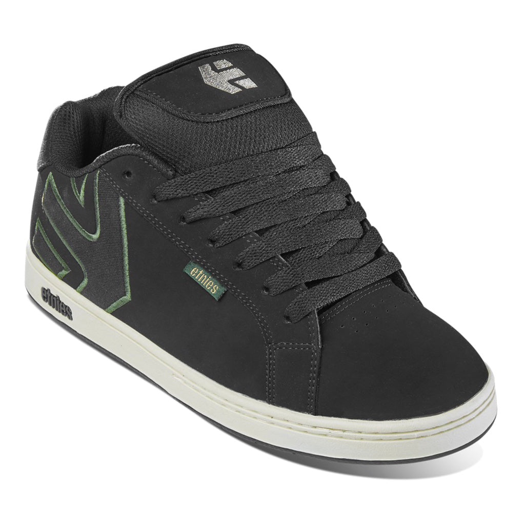 ETNIES FADER BLACK GREEN TRAINERS