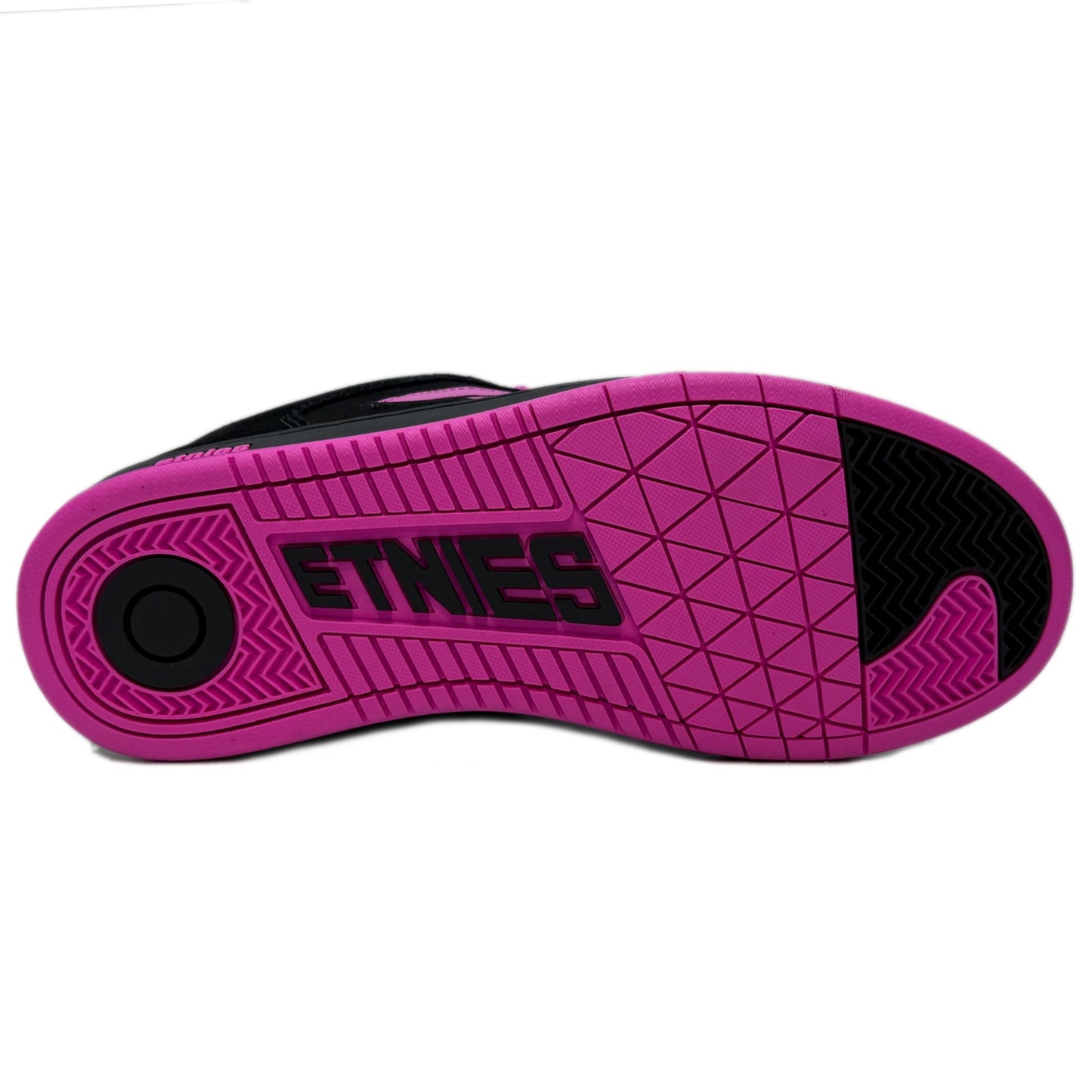 ETNIES KINGPIN 2K BLACK PINK TRAINERS