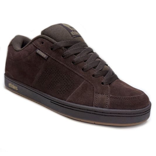 ETNIES KINGPIN BROWN BLACK TAN TRAINERS