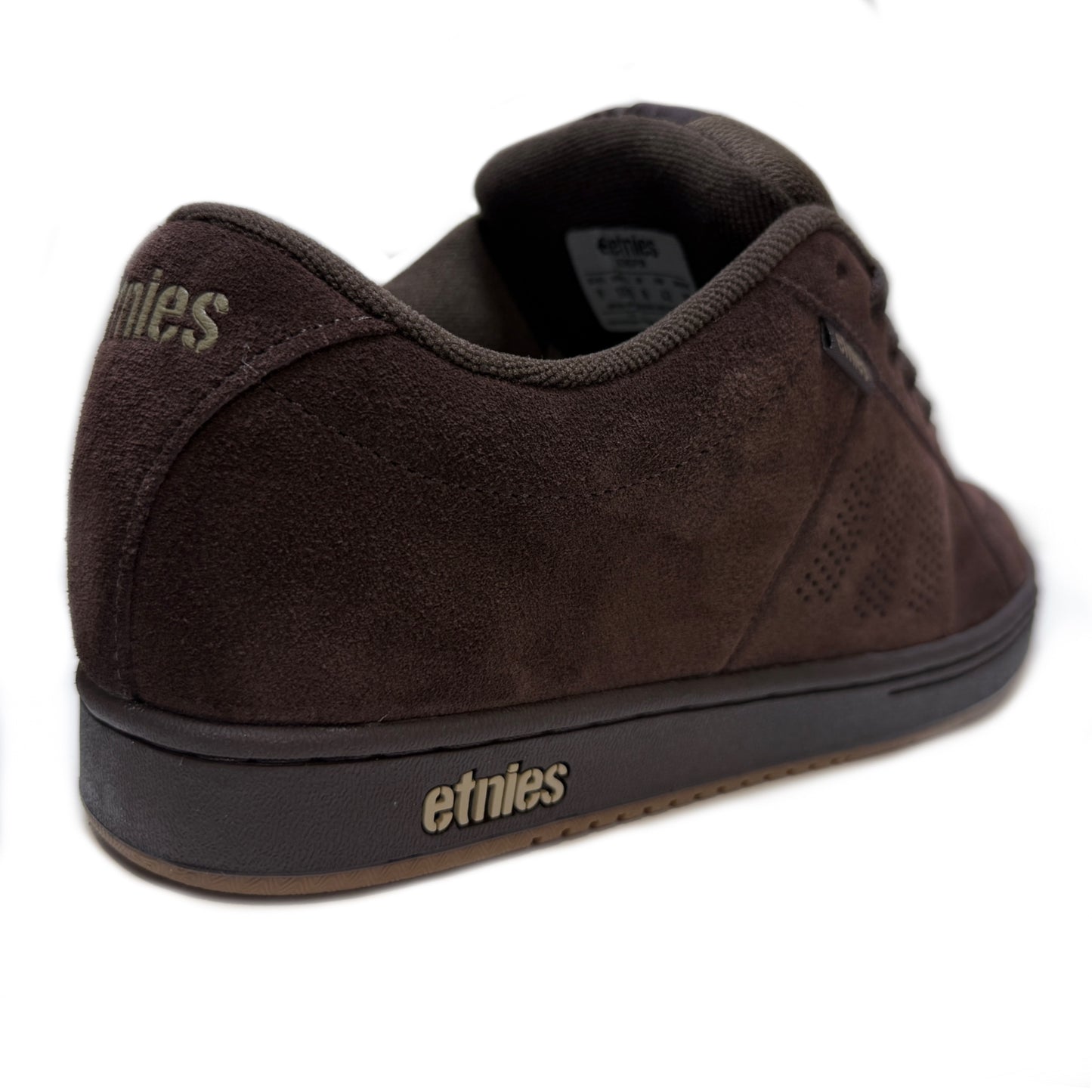 ETNIES KINGPIN BROWN BLACK TAN TRAINERS