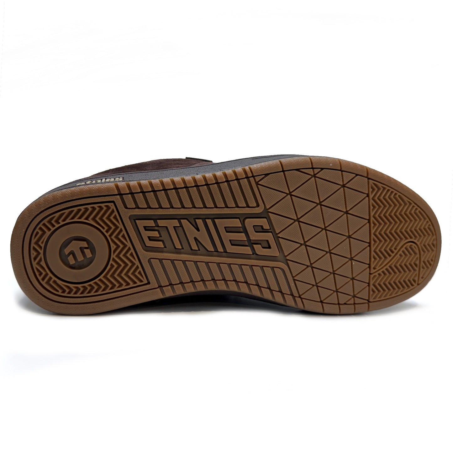 ETNIES KINGPIN BROWN BLACK TAN TRAINERS