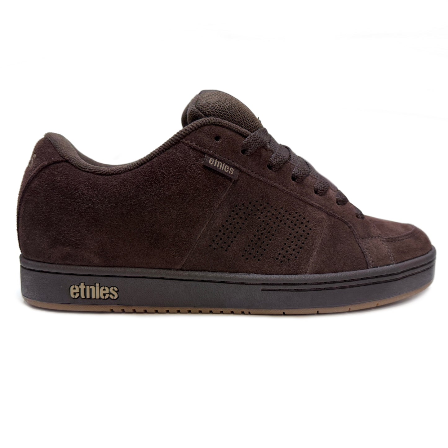 ETNIES KINGPIN BROWN BLACK TAN TRAINERS