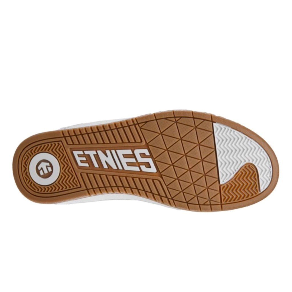 ETNIES SCAM WHITE WHITE TRAINERS