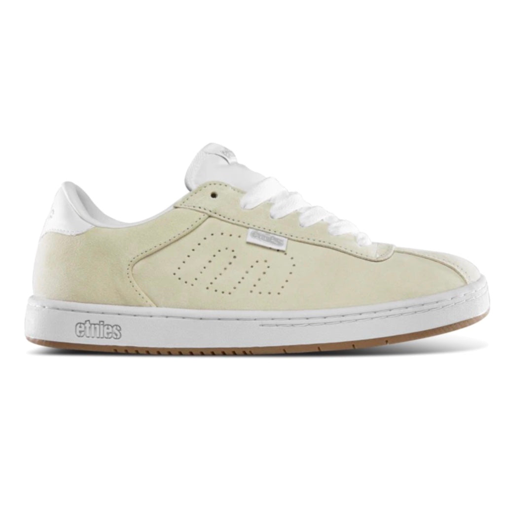 ETNIES SCAM WHITE WHITE TRAINERS