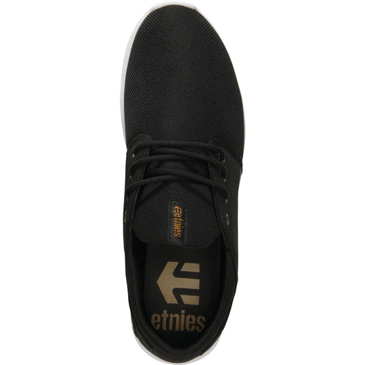 ETNIES SCOUT BLACK WHITE GUM TRAINERS