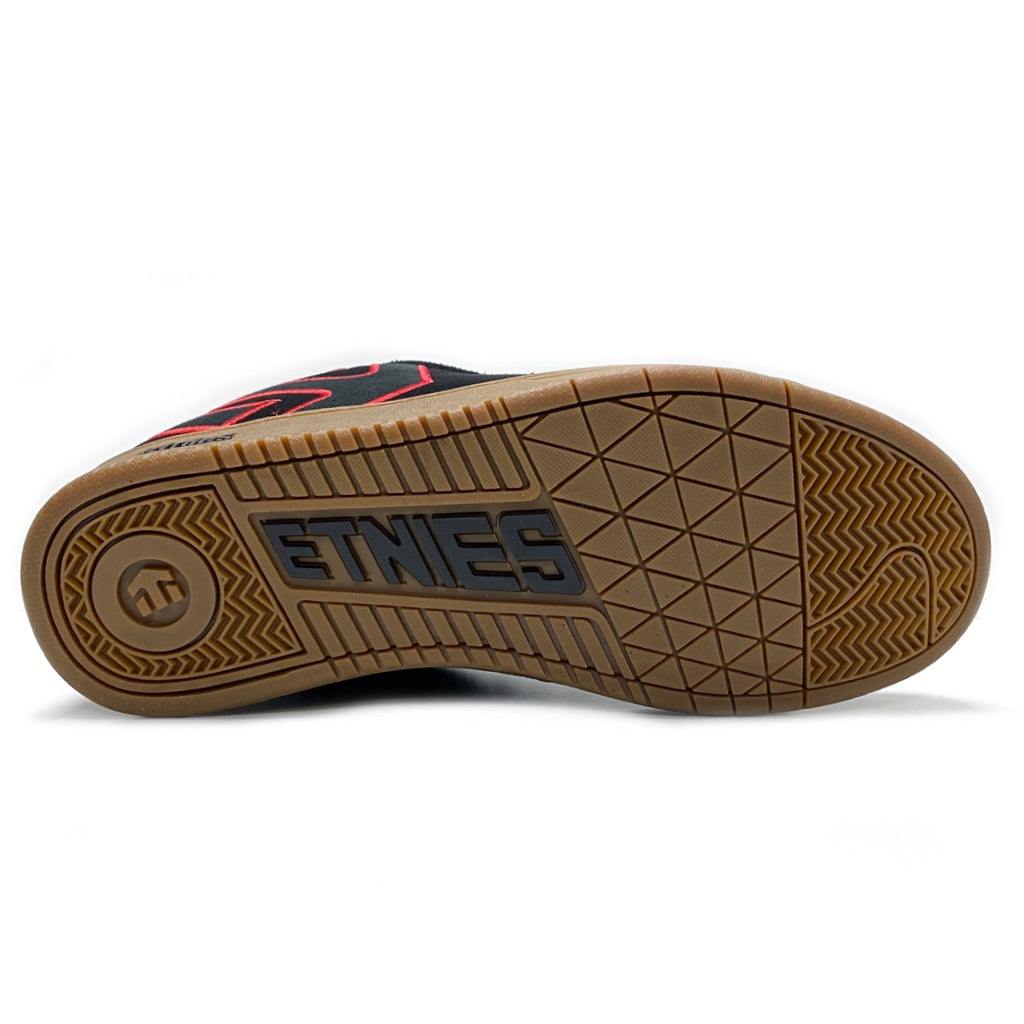 ETNIES X INDEPENDENT FADER BLACK GUM TRAINERS