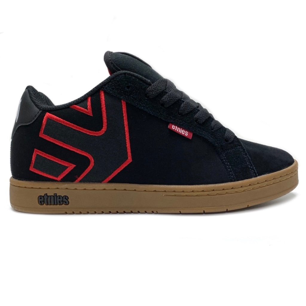 ETNIES X INDEPENDENT FADER BLACK GUM TRAINERS