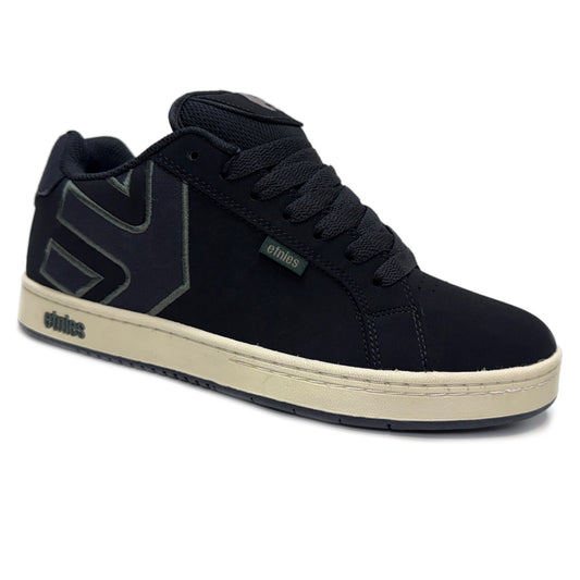 ETNIES FADER BLACK GREEN TRAINERS