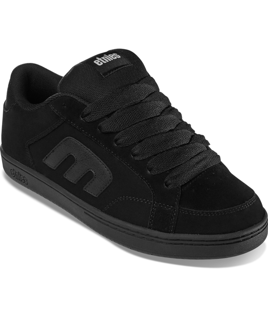 ETNIES KINGPIN 2K BLACK BLACK BLACK TRAINERS
