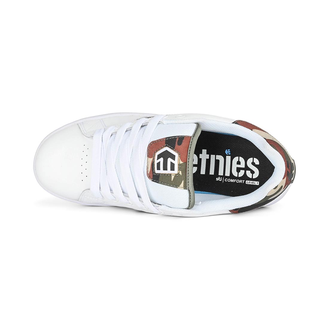 ETNIES CALLICUT WHITE CAMO TRAINERS