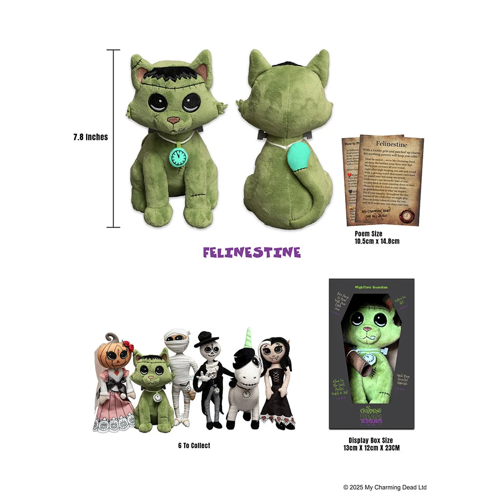 My Charming Dead Plush: Felinestein