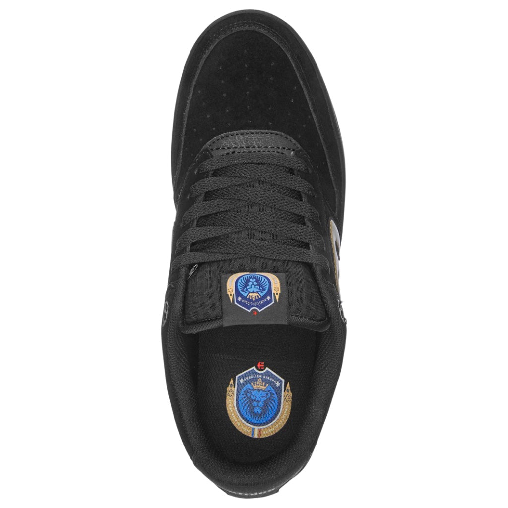 ETNIES THE AURELIEN MICHELIN BLACK GOLD TRAINERS