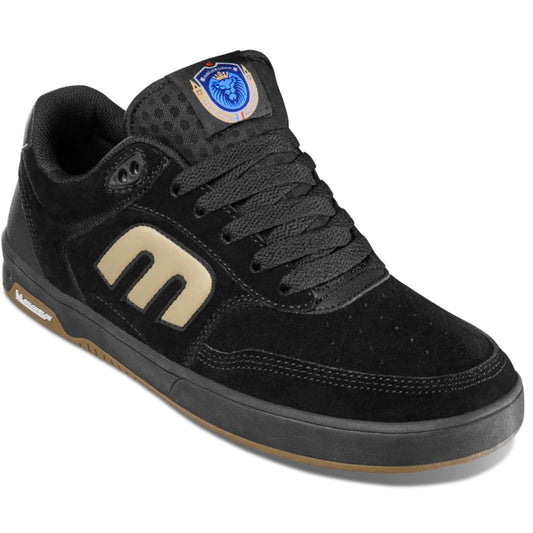 ETNIES THE AURELIEN MICHELIN BLACK GOLD TRAINERS