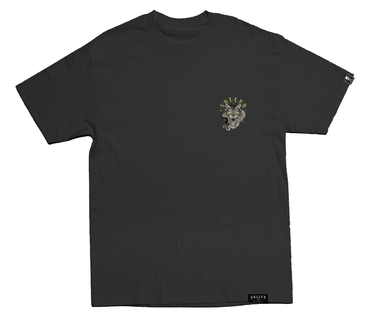 SULLEN CLOTHING TIGER SNAKE PIRATE BLACK PREMIUM T-SHIRT