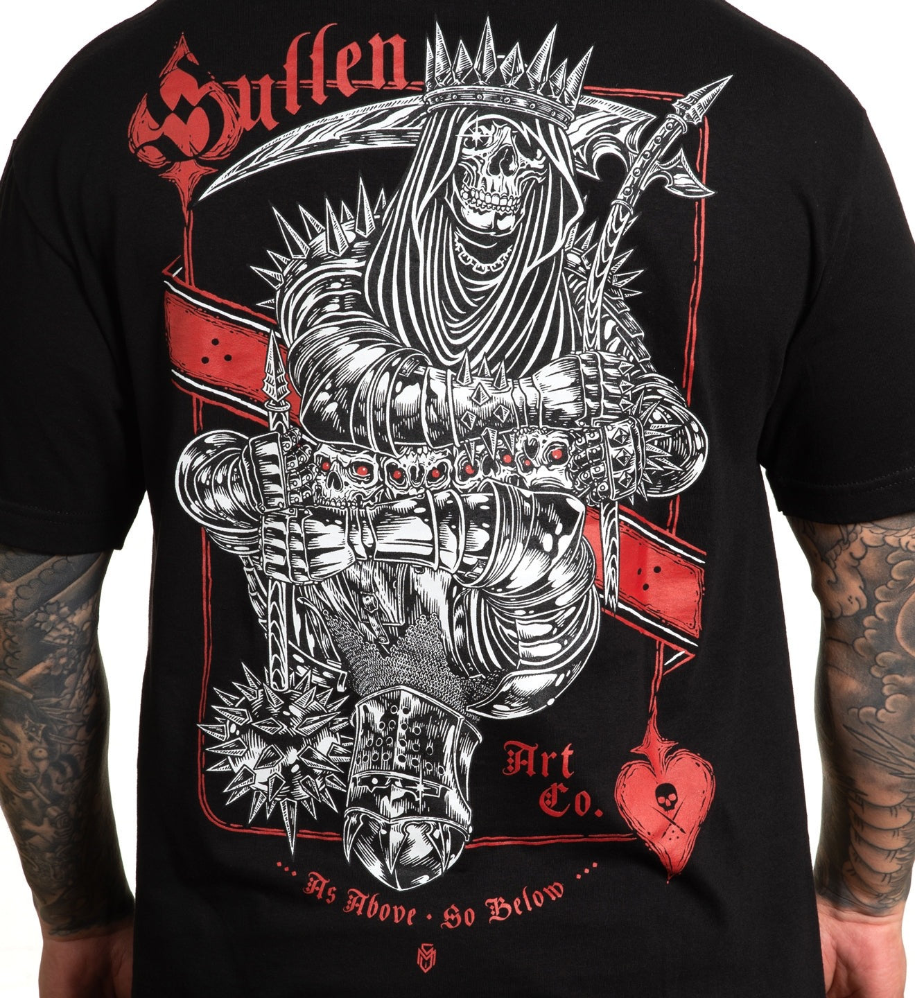 SULLEN CLOTHING KING REAPER STANDARD T-SHIRT (M)