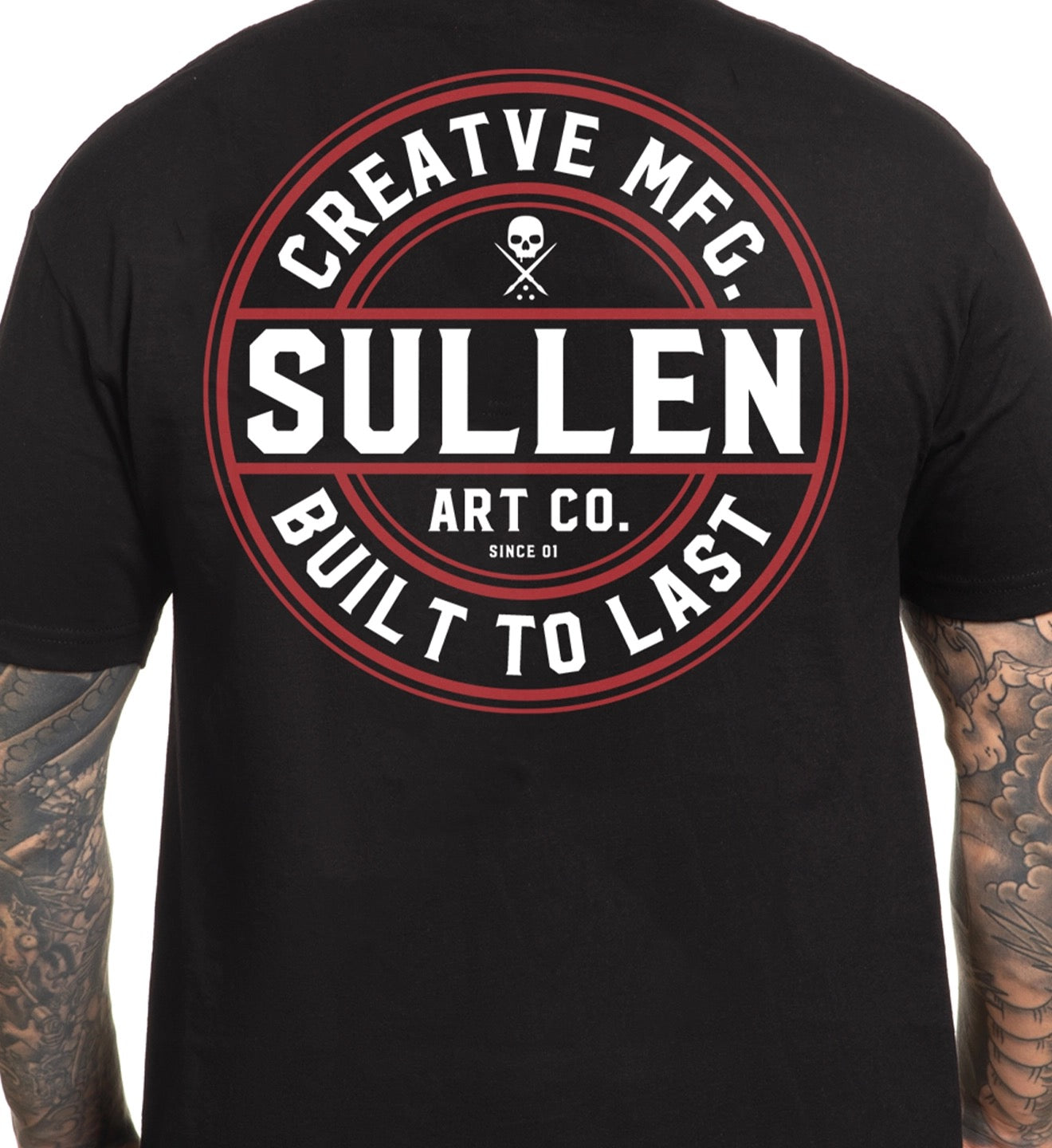 SULLEN CLOTHING CREATIVE CORP BLACK STANDARD T-SHIRT (L)