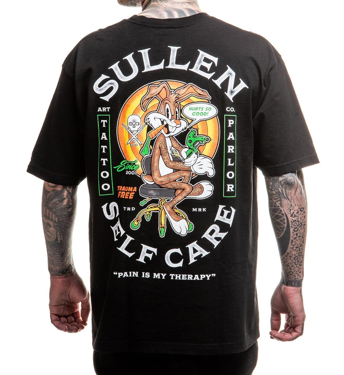 SULLEN CLOTHING SELF CARE "1 TON" OVERSIZED HEAVYWEIGHT PREMIUM T-SHIRT