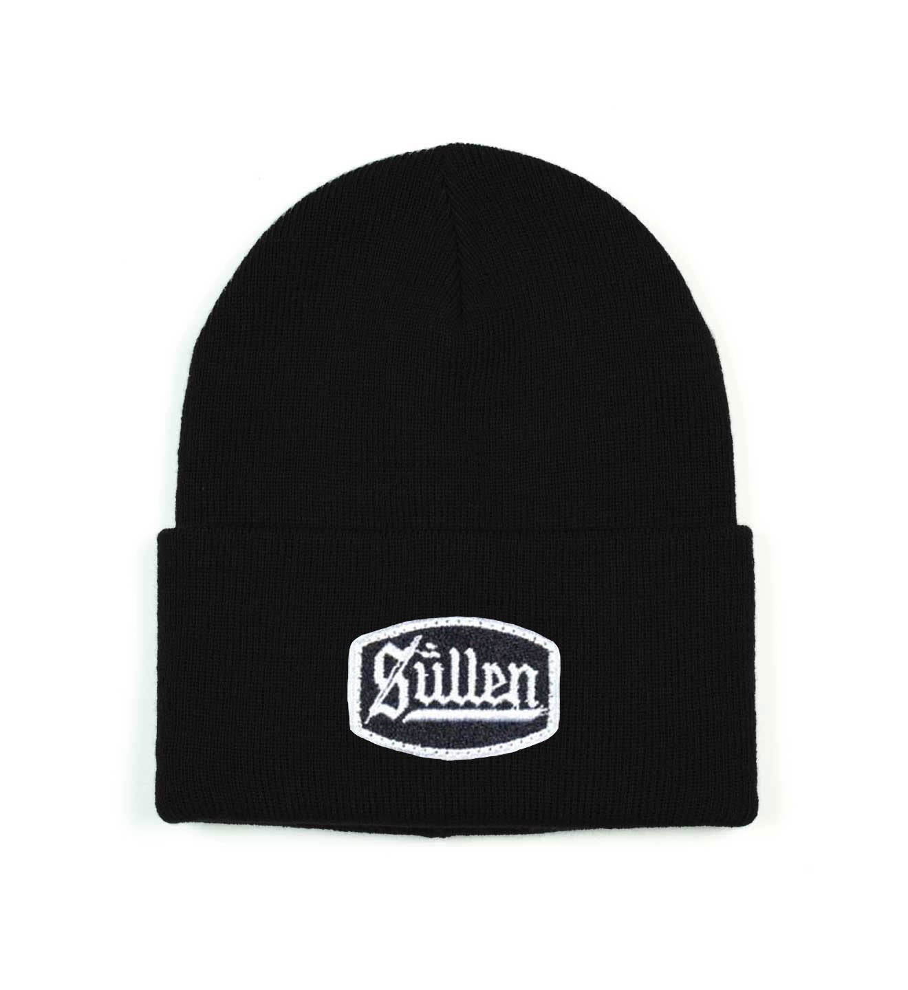 SULLEN CLOTHING LINCOLN CREST BLACK BEANIE HAT