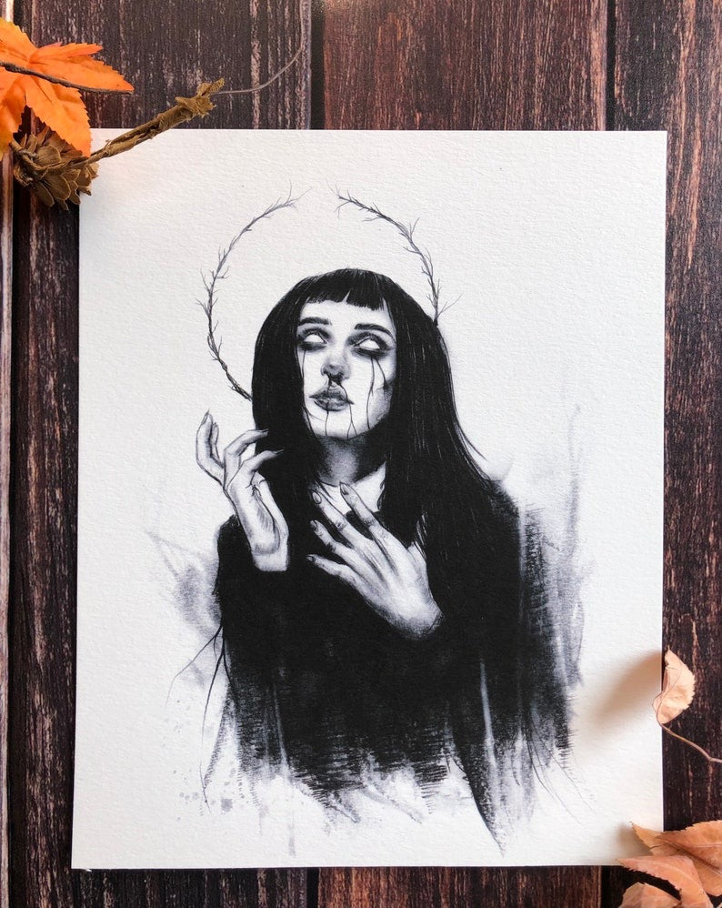 Old Blood - Witchcraft 8x10 Fine Art Print - ANDY SCIAZKO ART