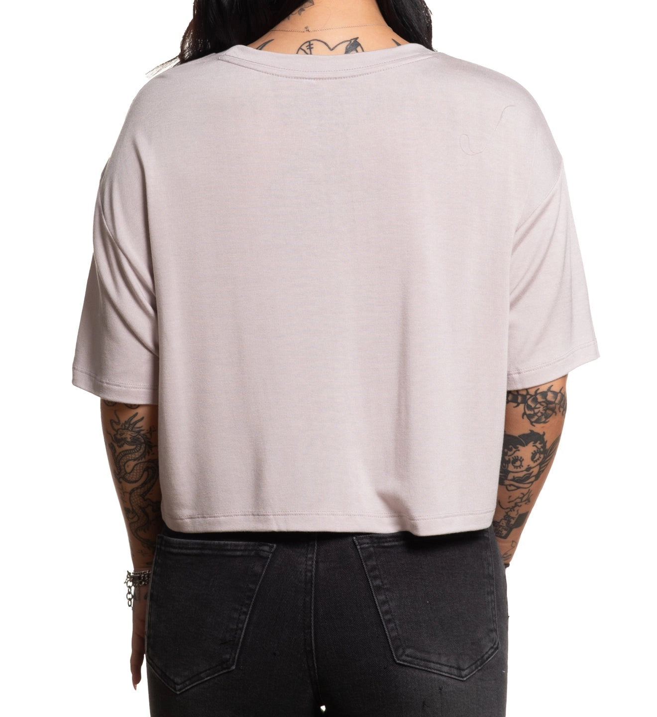SULLEN CLOTHING BOVINE CROP TOP LADIES T-SHIRT