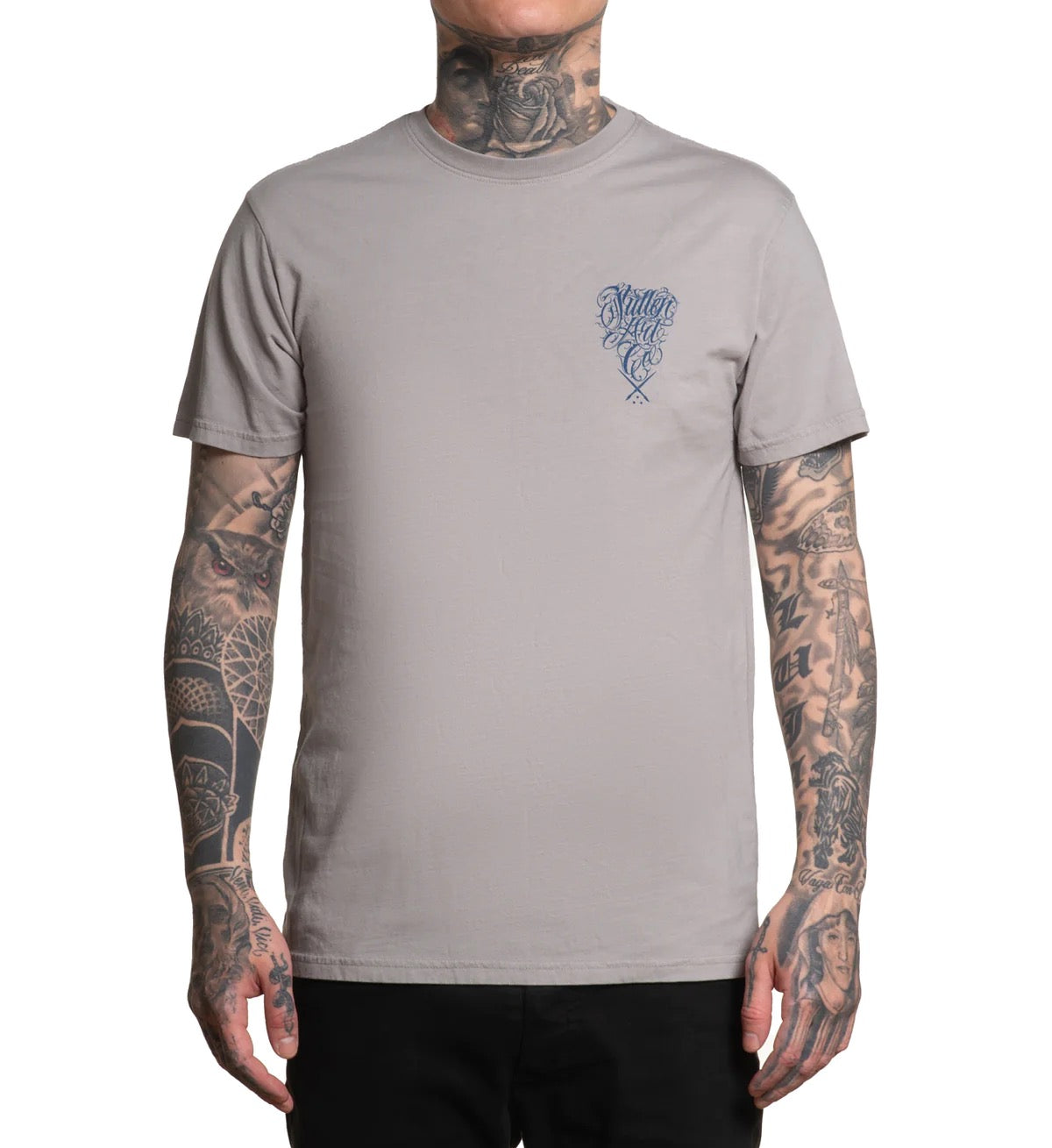 SULLEN CLOTHING URIEL MARTINEZ GREY PREMIUM T-SHIRT