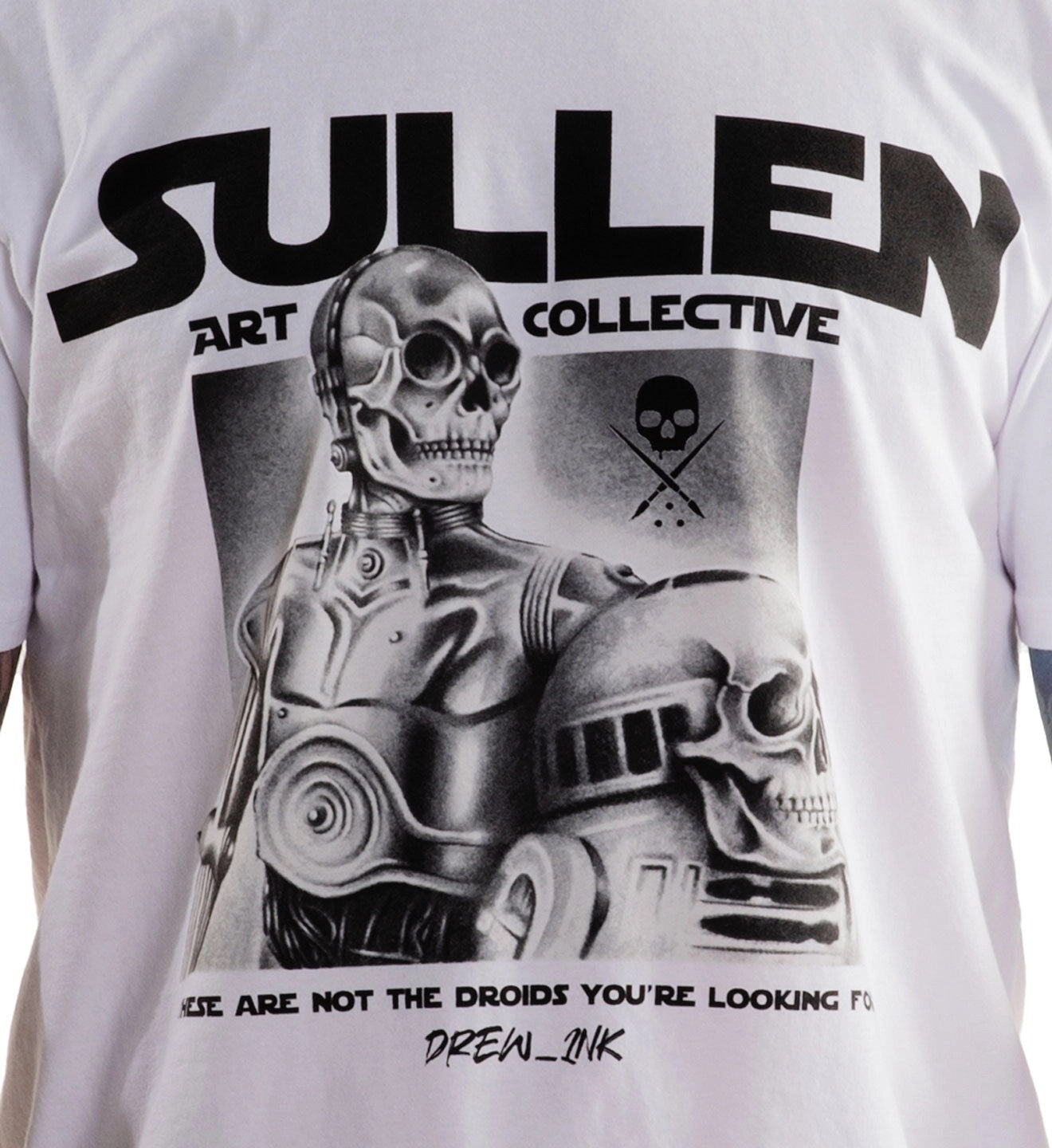 SULLEN CLOTHING DROIDS WHITE PREMIUM T-SHIRT