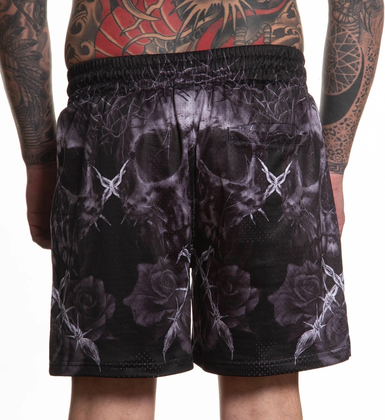 SULLEN CLOTHING THE DARKNESS MESH SHORTS