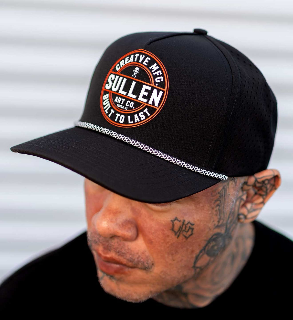 SULLEN CLOTHING CORPO BLACK SNAPBACK CAP HAT