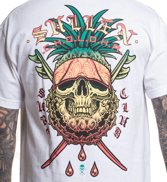 SULLEN CLOTHING CHOLOHA SURF CLUB WHITE STANDARD T-SHIRT