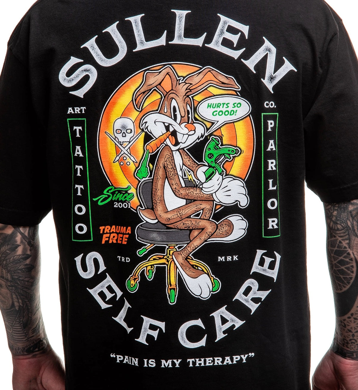 SULLEN CLOTHING SELF CARE "1 TON" OVERSIZED HEAVYWEIGHT PREMIUM T-SHIRT