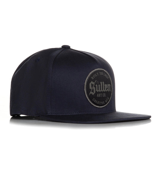 SULLEN CLOTHING FOUNDRY NAVY SNAPBACK CAP HAT