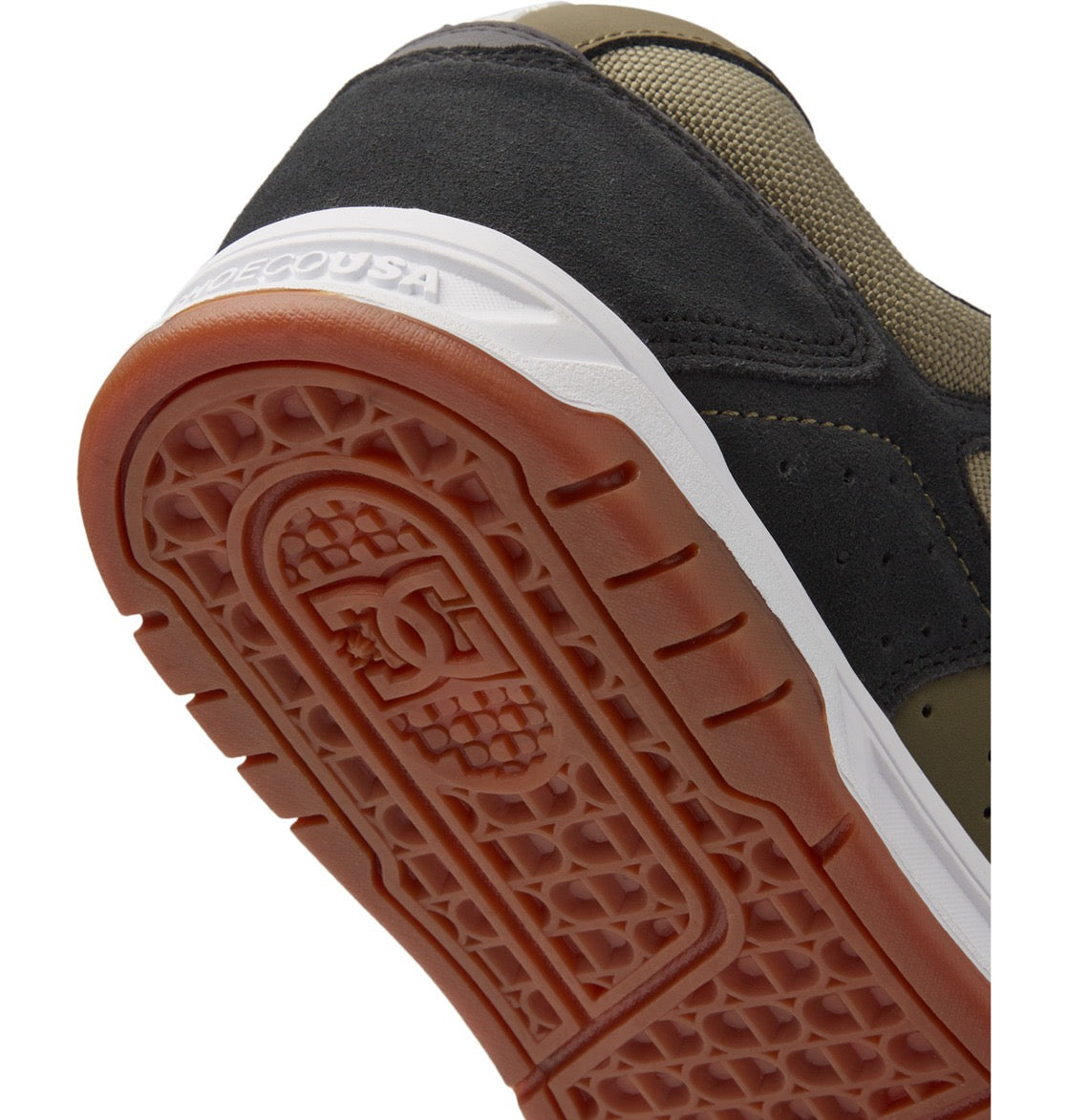DC SHOES STAG ARMY OLIVE GREEN TRAINERS